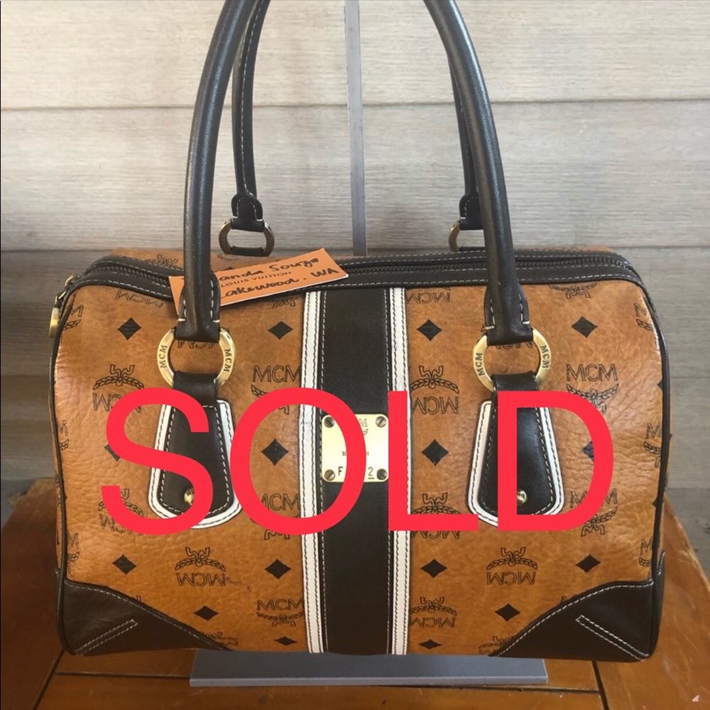MCM Boston Bag